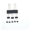 Vision4ever Assorted Sizes Binder Clips 10 Black Small Medium Large Easy to Use