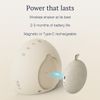 Loud Alarm Clock with Wireless Bed Shaker, Vibrating Dual Alarm with Light Wake