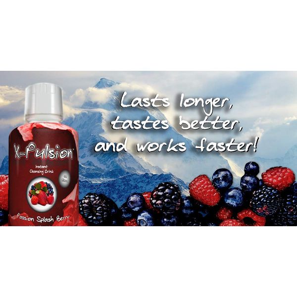 X-pulsion Cleansing Drink Passion Splash Berry