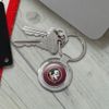 GRAPHICS & MORE Florida State University Logo Keychain Classy Round Chrome Plated Metal