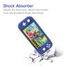 MoKo Case Compatible with Switch Lite, Silicone Protective Rubber Cover, Shock-Absorption Anti-Scratch Non-Slip Case Compatible with Switch Lite Console - Blue