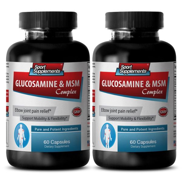 Pain-Relieving Benefits - Glucosamine & MSM Complex 3232mg - Super Collagen 2B