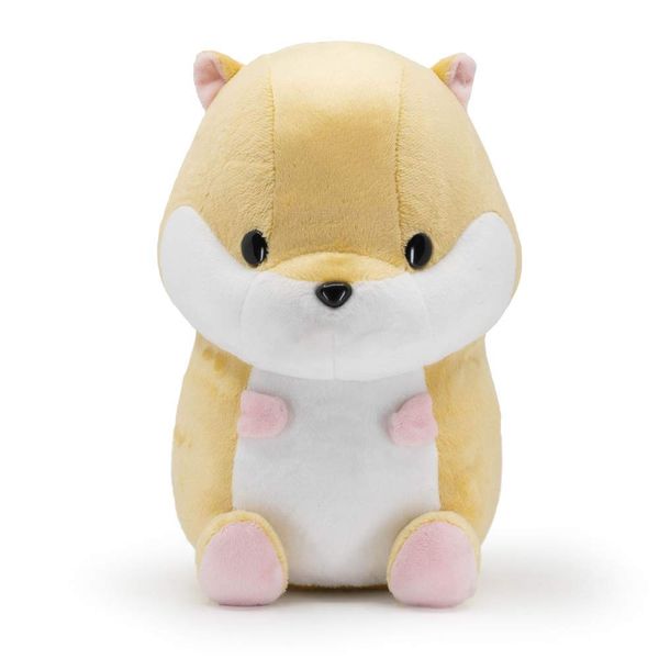 Bellzi Hamster Cute Stuffed Animal Plush Toy - Adorable Soft Brown Hamster Toy Plushies and Gifts - Perfect Present for Kids, Babies, Toddlers - Hami