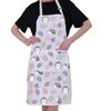 BNQL Hedgehog Apron with Pockets - Gardening & Cooking Waterproof Apron