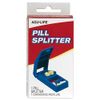 Acu-Life Pill Cutter and Splitter, Cuts Pills, Vitamins, Tablets, Stainless Steel Blade, Includes Storage Container, Color may vary