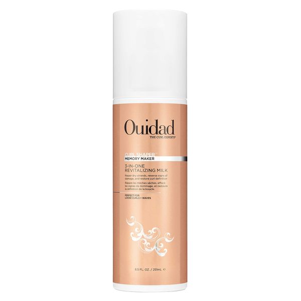 Ouidad Curl Shaper Memory Maker 3 in 1 Revitalizing Milk, Use As Pre Styling Primer, Leave In Conditioner or Treatment, Infused With Coconut Milk and Vitamin B5 to Help Restore Curl Definition 251ml