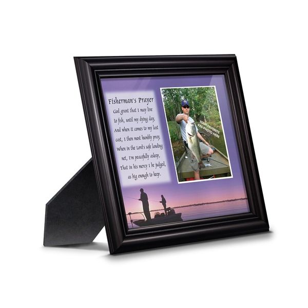 Fishermam's Prayer, Gifts for the One You Love, Fishing Décor Picture Frame