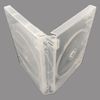 Vision Media® 5 x 8 Way DVD Case Clear - 27mm Spine …