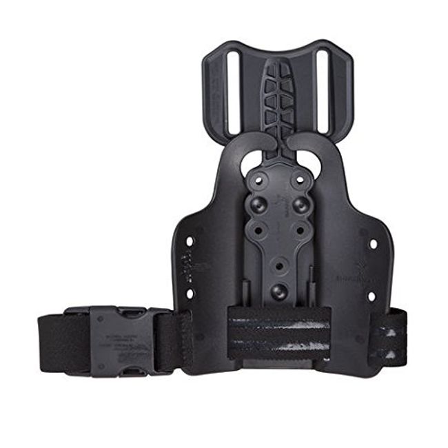 Safariland Tactical Drop Flex Adapter with Leg Shroud Assembly Polymer, Redistribute Gun Weight From Your Duty Belt to the Thigh