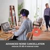 Elecom HS-HP101UNCBK Wired USB Connection Foldable Headset with Mic Mute Function 40mm Driver for Binaural [Dual Microphone Noise Reduction] Black