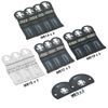 MBMTKIT1 Pack of 15 Universal Oscillating Multitool Blades Accessory Combo Kit