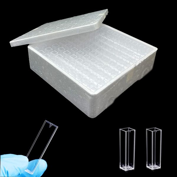Disposable Cuvette/4.5ml,Polystyrene Disposable，(Pack of 100)