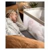 Mamas & Papas Lua Bedside Crib Fawn