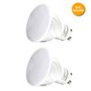 Auraglow Dusk Till Dawn Sensor Black Up & Down Outdoor Wall Security Light - Warm White