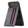 iPhone XS/X ICUERO Smartphone Stand Vertical Horizontal Gray WALLET Nintendo Switch Compatible GRAY