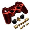 Chrome Red & Gold Iron Man Front/Back PS3 Replacement Faceplates for PlayStation 3 Controller