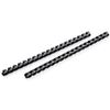 Mead CombBind Binding Spines/Spirals/Coils/Combs, 1/2", 85 Sheet Capacity, Black, 125 Pack (4000134)