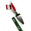 Cake Pie Cutter Scoop Serving Knife Kitchen Tool Stainless Steel Rubber Grip
