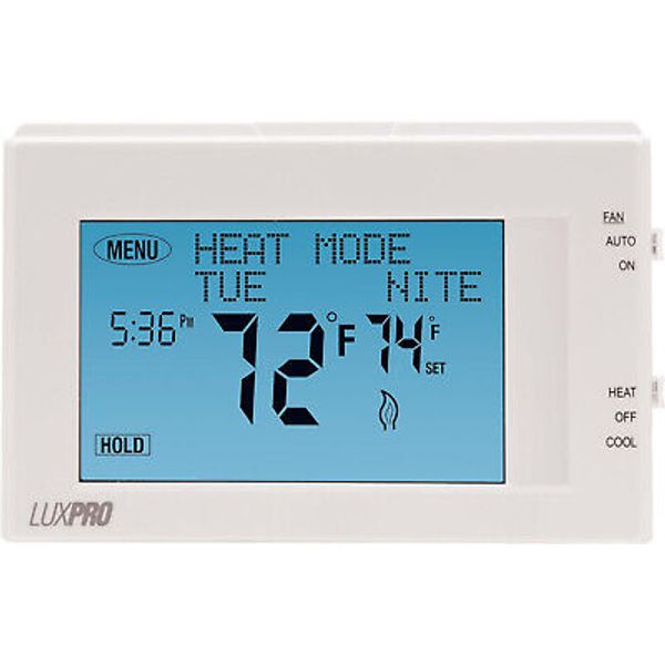 Pro P721UT-010 TS 7 Day Programmable Thermostat, touch controls