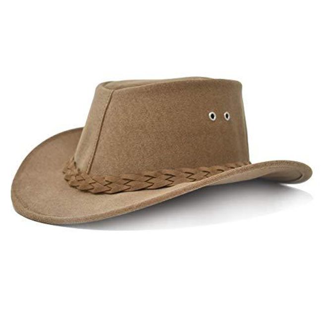 Aussie Chiller Original Outback Bushie Cooling Hat with Soak Me Design for Hot Weather Comfort Made in Australia 