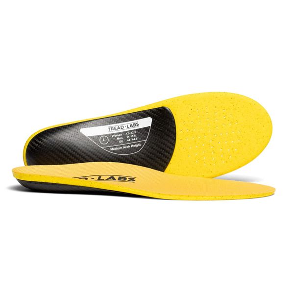 Dash Carbon Fiber Performance Insoles – Add Ultra Firm Orthotic Arch Support to Soccer Cleats, Cycling Shoes and Running Shoes