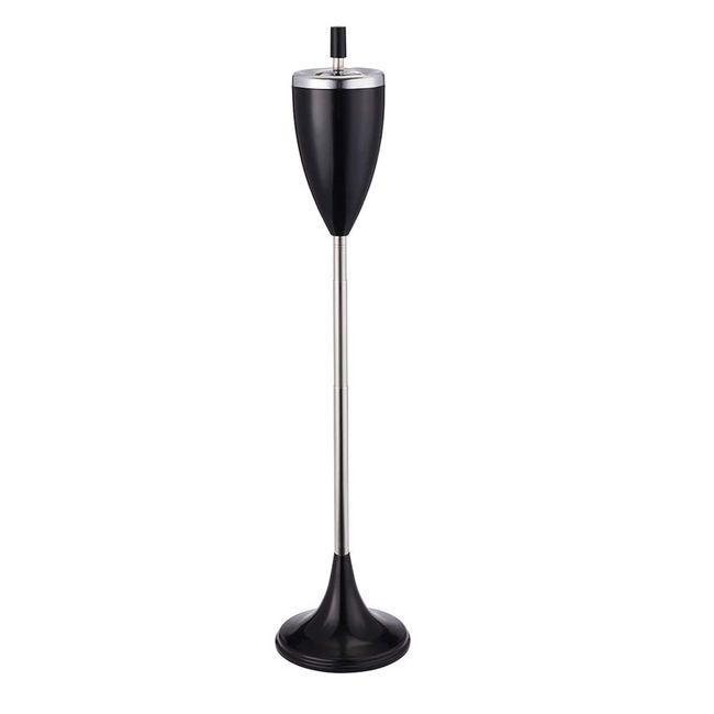 XCSOURCE Stand Ashtray, Telescopic Tube with Lid, Stylish, Outdoor, Indoor, Stainless Steel, Stand Ashtray with Lid, Height Adjustable, Large Capacity, Commercial Use