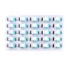 Duogalia 25-Pack SC-OM3 Fiber Optic Coupler Keystone Jack Modular for Patch Panels and Wall Plates