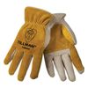 Tillman 1464 Top Grain Cowhide/Split Drivers Gloves - Medium Yellow