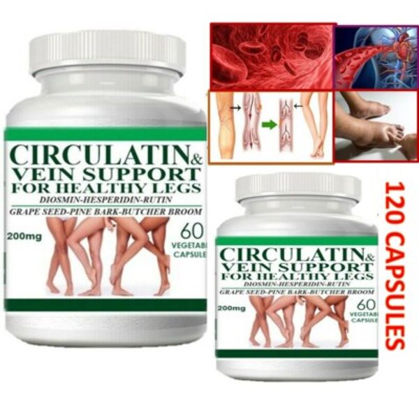 DIOSMIN - DIOSMINE- DIOSMINA - Circulation & Vein Support Supplement 120 capsule