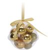 Set of 14 Gold Balls 4 cm