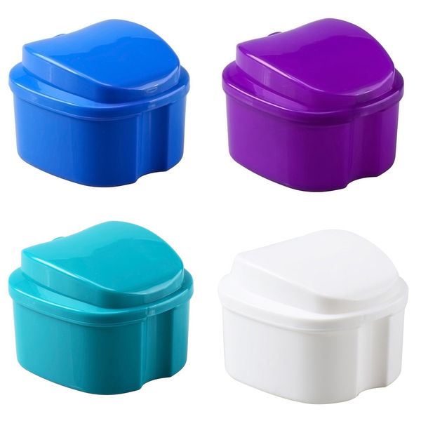 ORAfix Complete Care Premium Denture Bath, Colors May Vary