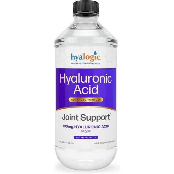 Hyalogic Hyaluronic Acid Joint Support Supplement (12 oz) Advanced Formula Jo...