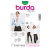 Burda Style Sewing Pattern B7136 Misses' Blouse