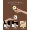 Ceramic Egg Yolk & White Separator - Portable Baking Tool
