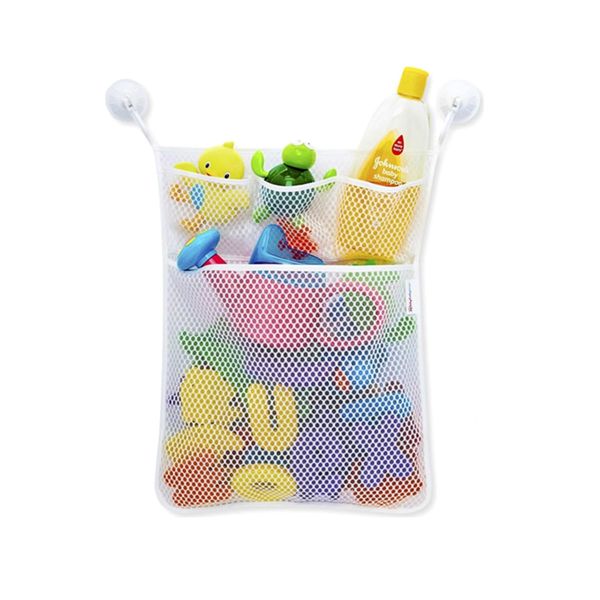 MEISH Baby Bath Toy Organizer Mesh Bag Organizer Bathroom Toy Storage Net Quick Drying Bathtub Toy Basket for Baby Kids