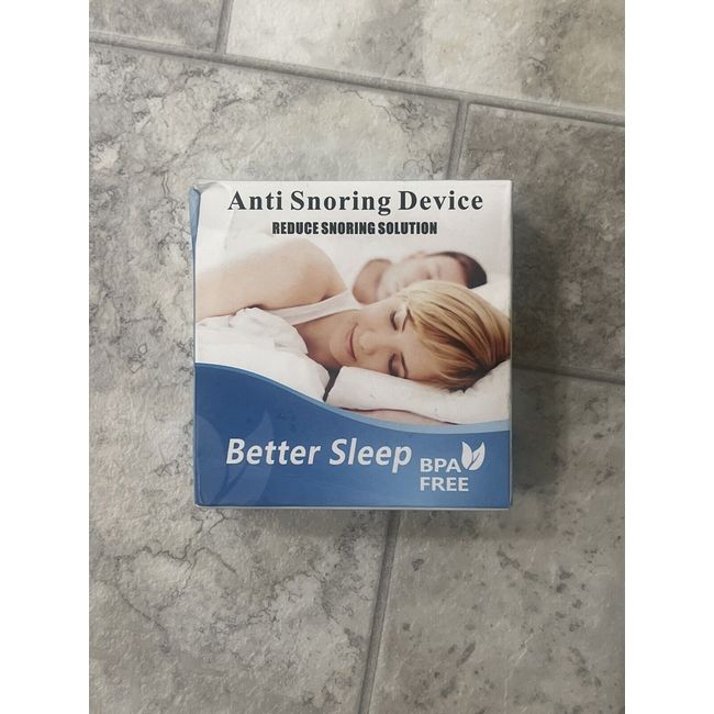 Anti Snoring Device Better Sleep FDA Reduce Snoring Solution BPA Free