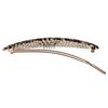 France Luxe Oblong Tige Boule Barrette - Opera Silver