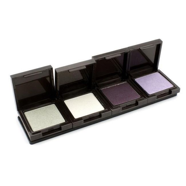 NIB Korres Sunflower & Hydrating Evening Primrose Eyeshadow Quad COOL COLLECTION