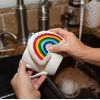 Kikkerland Regenbogen-Schwämme, Einheitsgröße