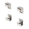 CRL Chrome 5/8" Wide Mirror Clips - Set