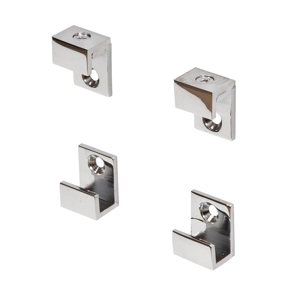 CRL Chrome 5/8" Wide Mirror Clips - Set