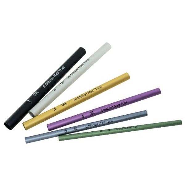 Pinch Stick Set Aluminium - Nageldesign Gel Modellage C-Kurve - 6er Pack