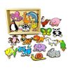 Viga Toys - 58923 - Magnetic Animals - 20pcs.