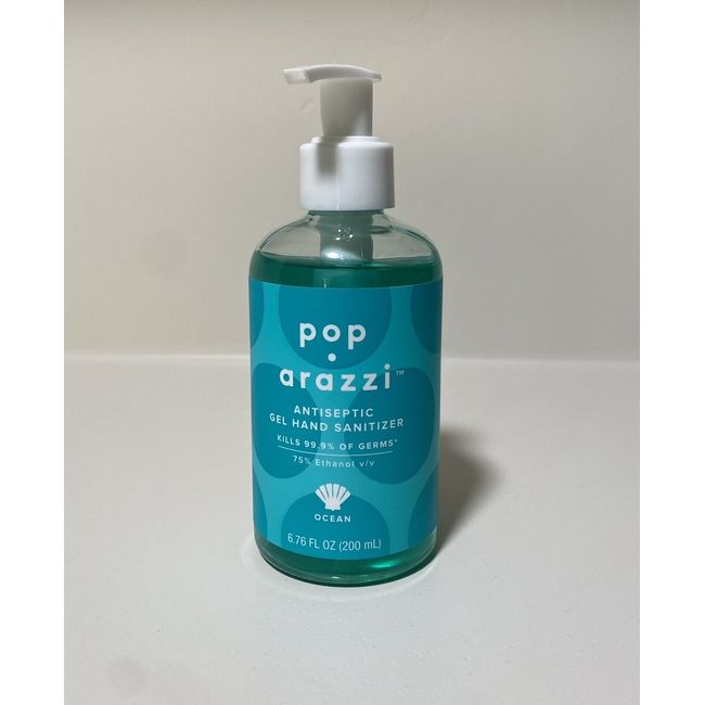 Pop arazzi Antiseptic Gel Hand Sanitizer Kills 99.9% Germs Ocean 6.7 fl oz