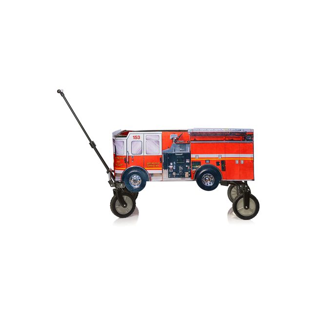 Seeing Red Fire Truck Wagon Cover Multi