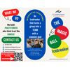 Magic Ball Icebreaker, Learning Kit, Team Building, Problem Solving, Improvement