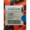 NEW OEM KTM AIR FILTER 60706015000