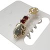 Peanuts SNAC3398 Earrings Snoopy Smiling / 5 Piece Set, Gold