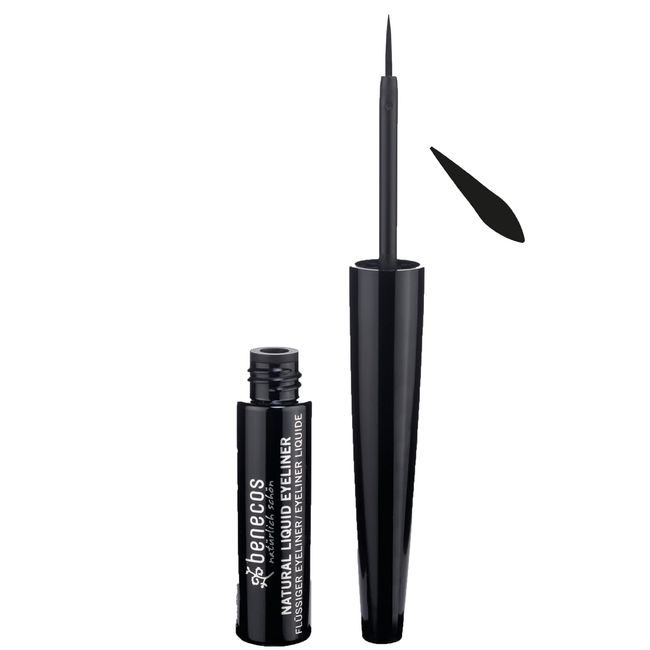 Benecos Natural Liquid Eyeliner, Black, 3 ml