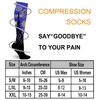 4 Pairs Compression Socks for Men and Women Compression Stockings
